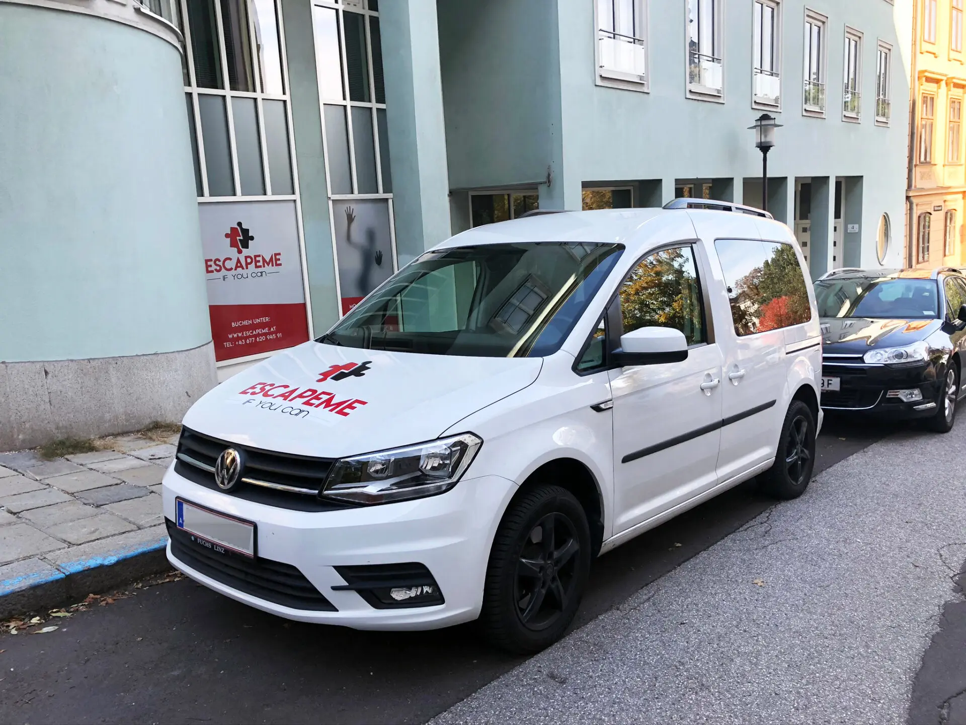 Freundlicher Empfang und Check-in bei EscapeMe Linz